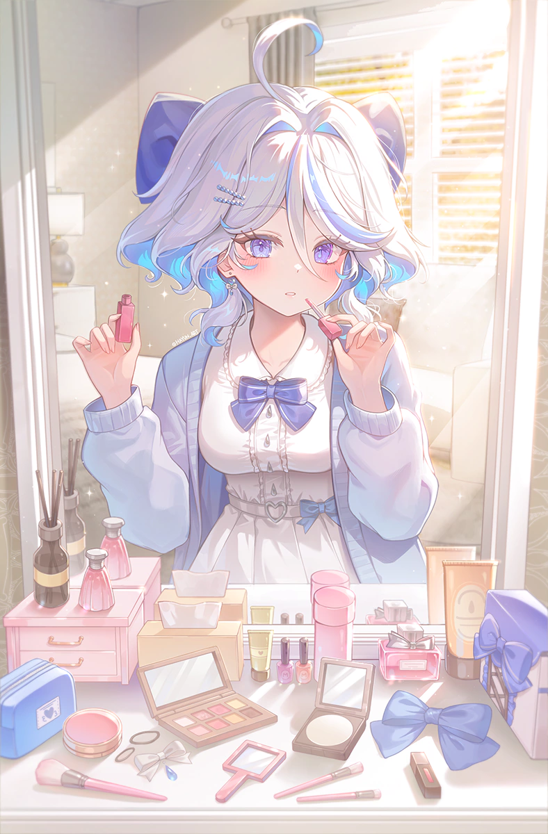 原神 芙宁娜 同人图 no_lazy
