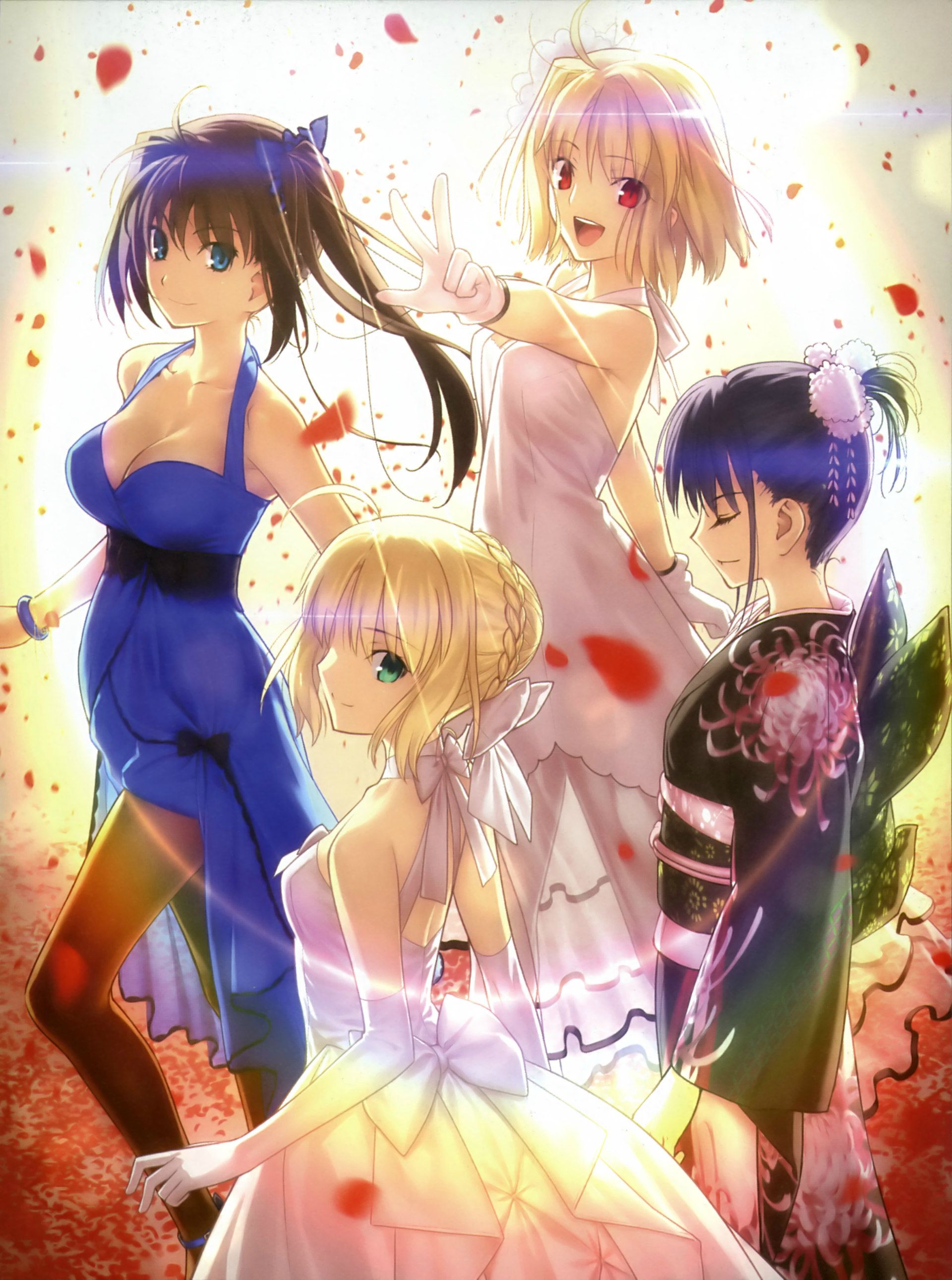 saber美图 TYPE-MOON10周年海报