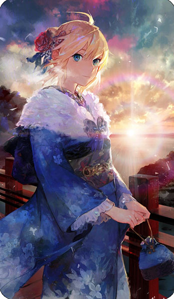 Fate/Grand Order saber 礼服 礼装 阿尔托莉雅·潘德拉贡