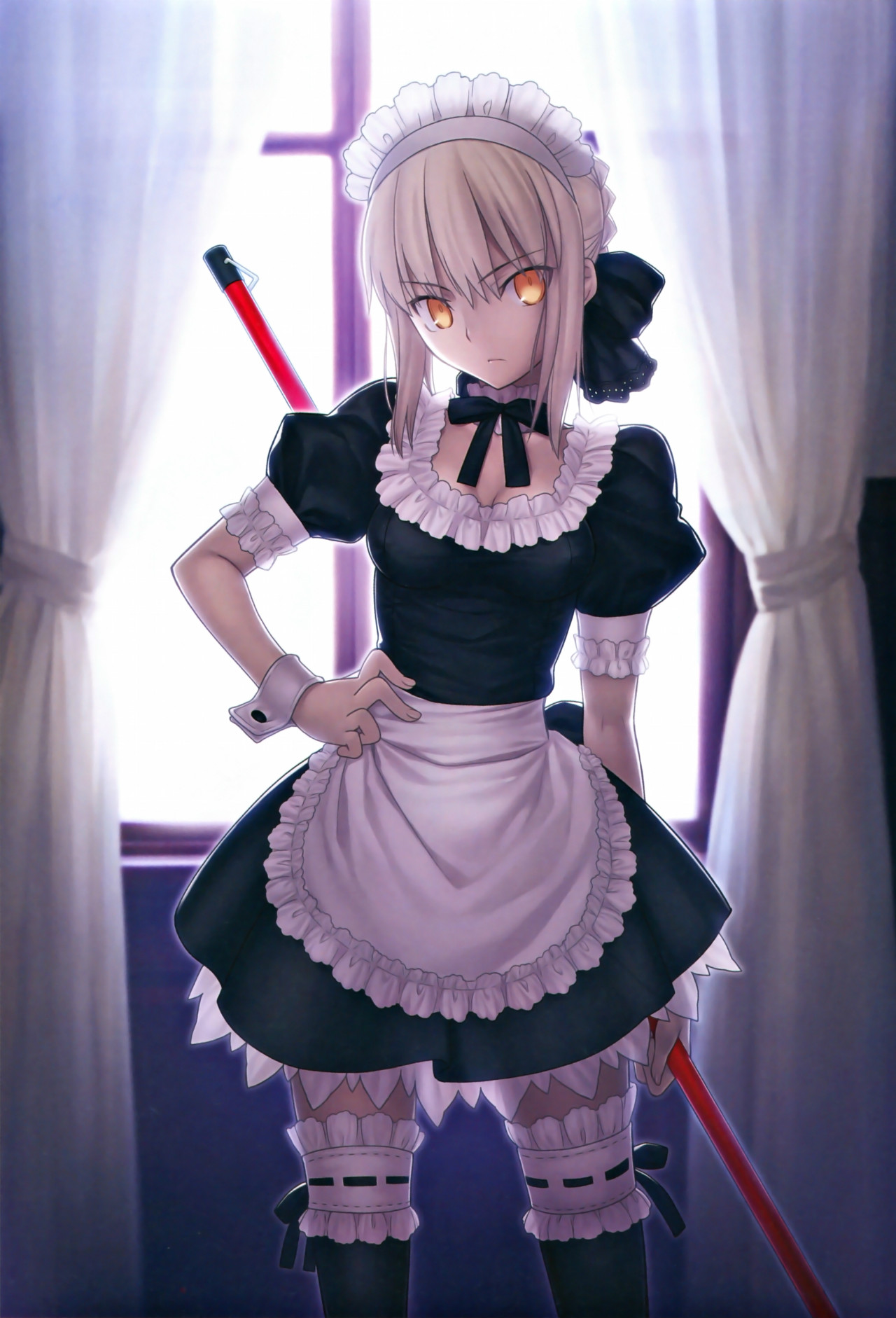 saber女仆 美图