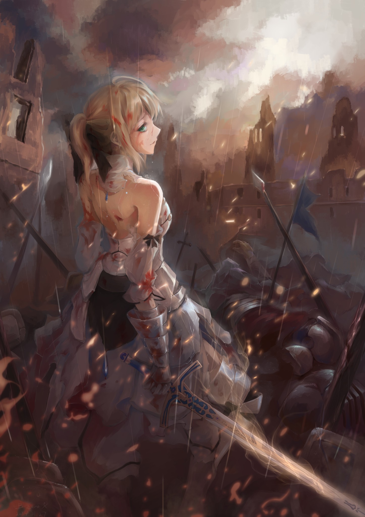 saber lily 美图