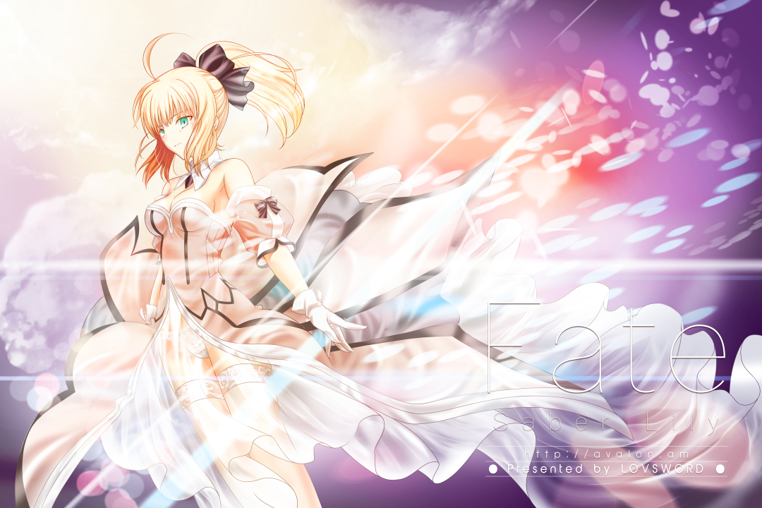 saber 美图 saber壁纸 saber同人图