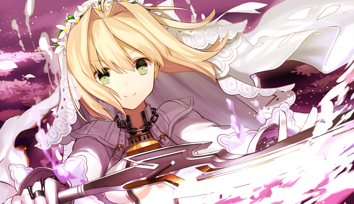 saber 美图 saber壁纸 saber同人图
