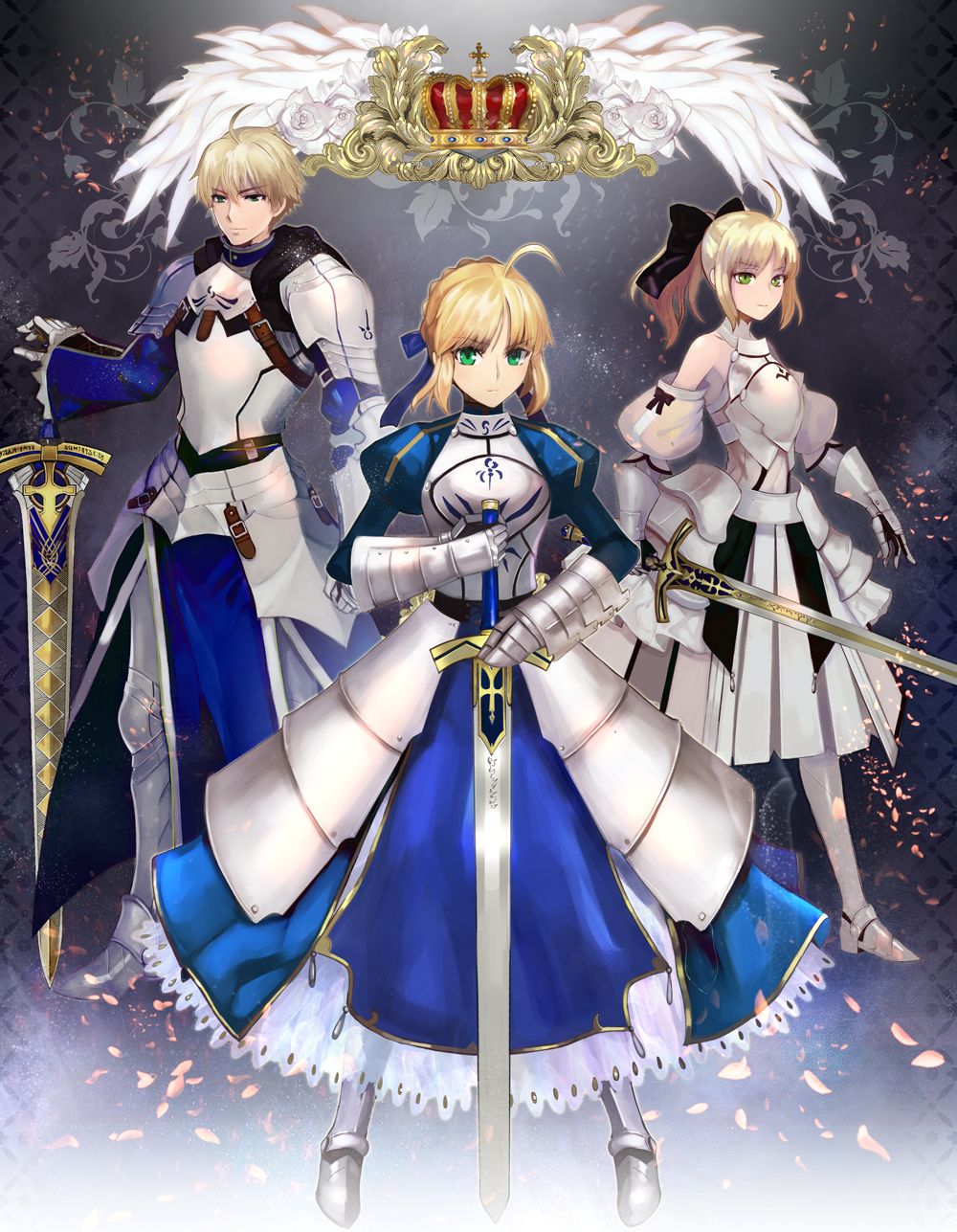 saber 美图 saber壁纸 saber同人图