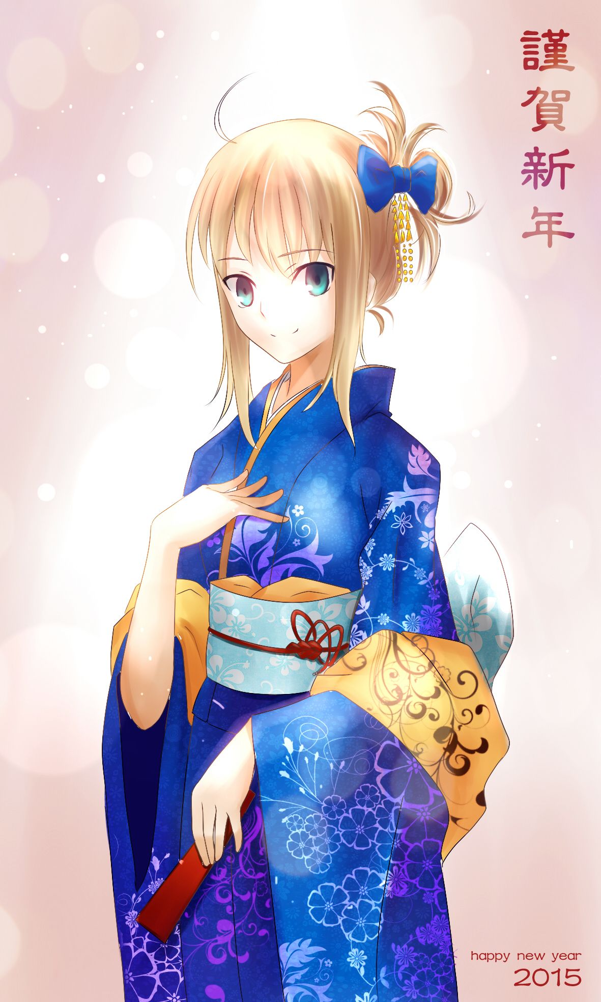 saber美图 saber同人图 saber壁纸 新年